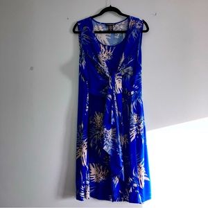 Kate & Mallory kimono style wraps on beautiful sleeveless size 3X dress.